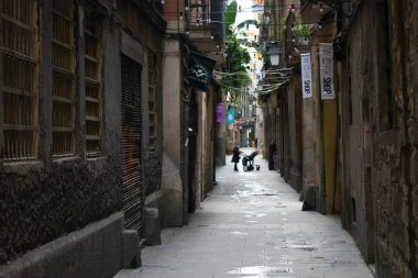 Venedik şehrinin sokak manzarası, İtalya