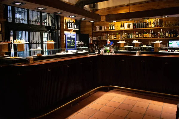 Interiör Bar Eller Restaurang Staden — Stockfoto