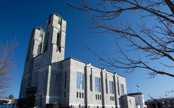 Vue Panoramique Sur Magnifique Bâtiment Église Paysage Architectural Historique — Photo