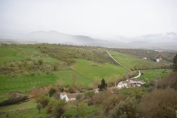 Favolose Valli Del Centro Storico Ronda Andalusia Spagna — Foto Stock
