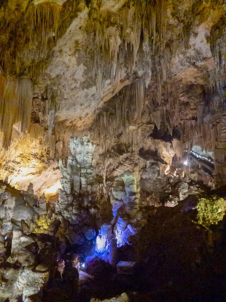 Vista Cerca Textura Cueva —  Fotos de Stock