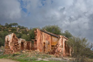 İspanya, Endülüs, Abdalajis 'in çok güzel bir vadisini görmek.