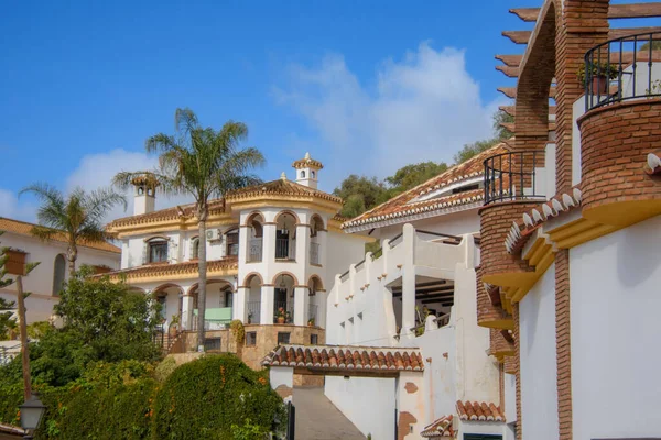 Arquitectura Del Casco Antiguo Almogia España — Foto de Stock