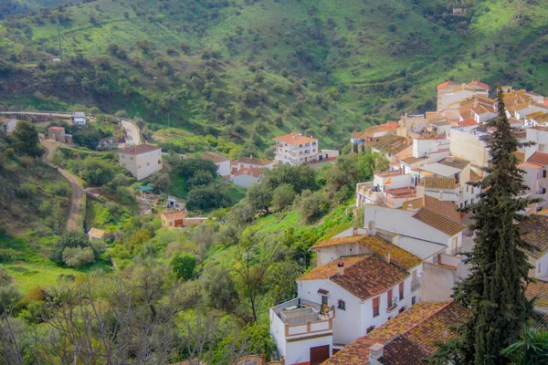 Architektura Starego Miasta Almogia Hiszpania — Zdjęcie stockowe