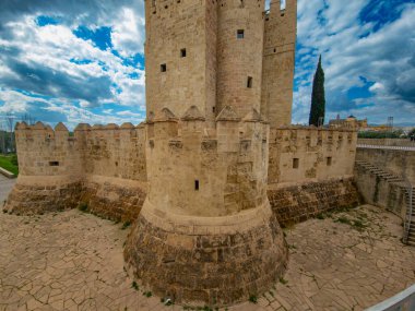 Torre de la Calahorra at the end of the roman bridge of Cordoba, Andalusia, Spain