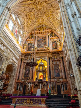 View of the magnificent Cathedral Mosque of Cordoba, Andalusia, Spain