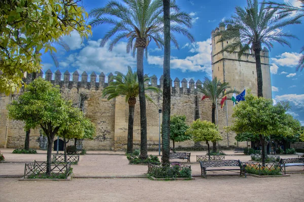 Pohled Velkolepou Katedrálu Mešity Cordoba Andalusie Španělsko — Stock fotografie