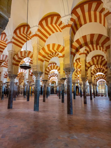 Pohled Velkolepou Katedrálu Mešity Cordoba Andalusie Španělsko — Stock fotografie