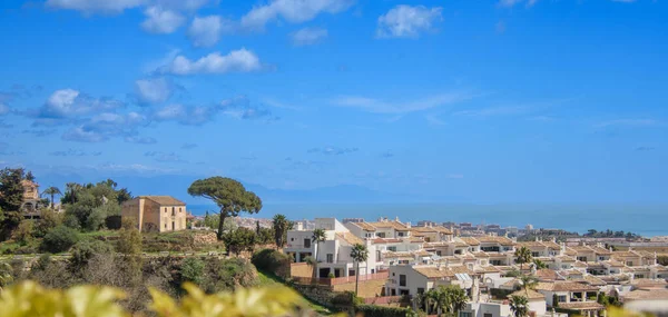 View Town Benalmadena Andalusia Spain — Foto Stock