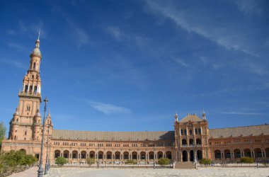 Endülüs 'ün Sevilla şehrindeki muhteşem İspanyol Merdivenleri