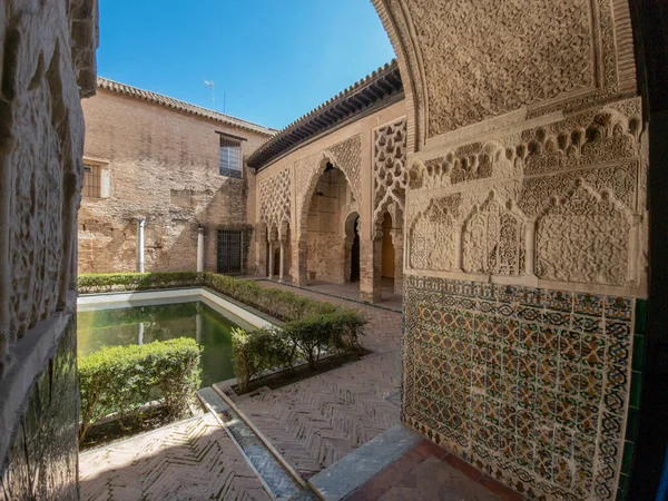 Podrobnosti Architektuře Alkazaru Seville Andalusie Španělsko — Stock fotografie