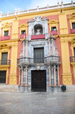 Architecture of the Town of Malaga in Andalusia, Spain