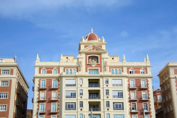 Architektura Miasta Malaga Andaluzji Hiszpania — Zdjęcie stockowe