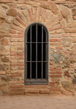 Malaga, Endülüs, İspanya Alcazar mimarisinin ayrıntıları