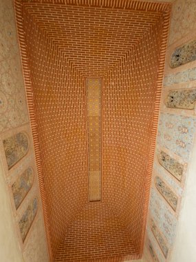 Malaga, Endülüs, İspanya Alcazar mimarisinin ayrıntıları