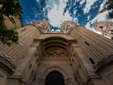 Endülüs, İspanya 'daki Malaga kentinin mimarisi.