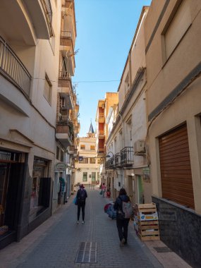 Architecture of the Orgiva town, in the Sierra Nevada of Andalusia, Spain