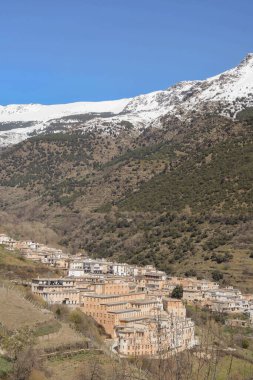 View of the area of the town of Pampaneira, in the Sierra Nevada of Andalusia, Spain