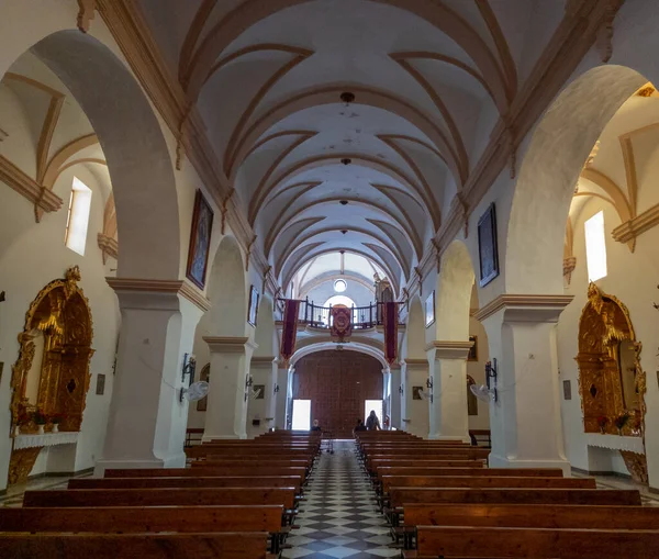 Church Town Orgiva Sierra Nevada Andalusia Spain — Foto de Stock