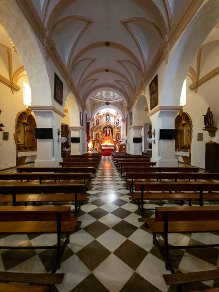 Church Town Orgiva Sierra Nevada Andalusia Spain — Fotografia de Stock
