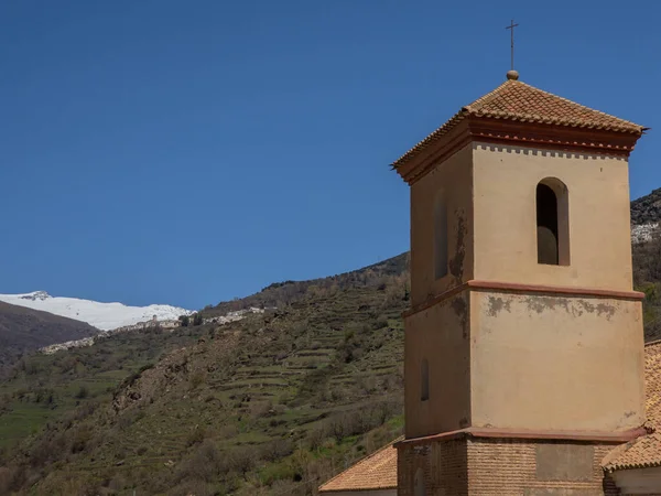 View Area Town Pampaneira Sierra Nevada Andalusia Spain — Foto Stock