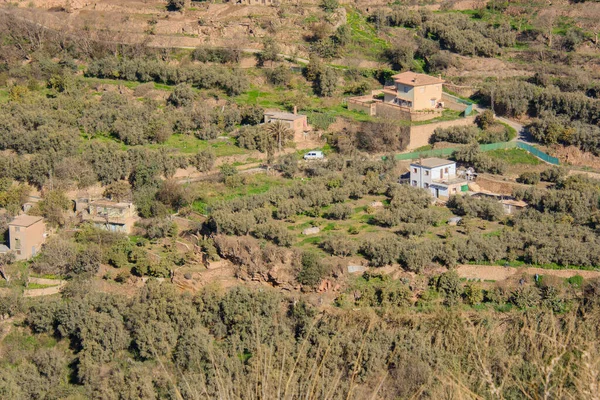 Pohled Oblast Města Canar Sierra Nevada Andalusie Španělsko — Stock fotografie