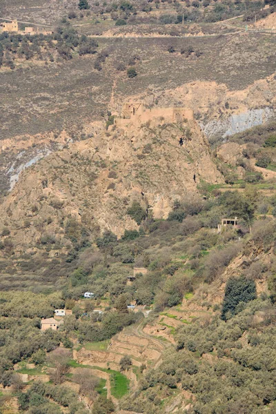 View Area Town Canar Sierra Nevada Andalusia Spain — ストック写真