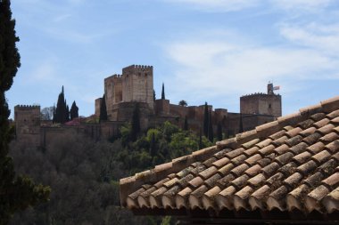 Güneydoğu Fransa 'nın Auvergne-Rhne-Alpes bölgesindeki Eski Grenoble Kasabası' nın mimarisi