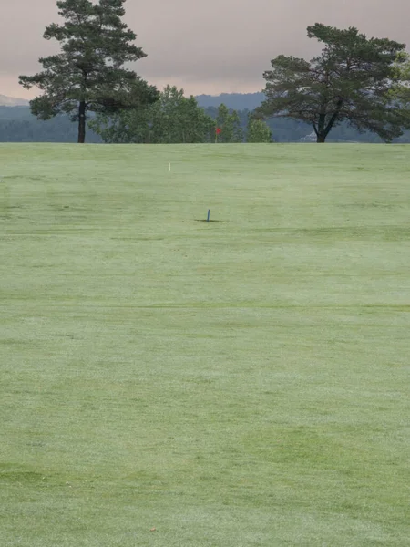 Mooi Uitzicht Een Canadese Golfclub Quebec — Stockfoto