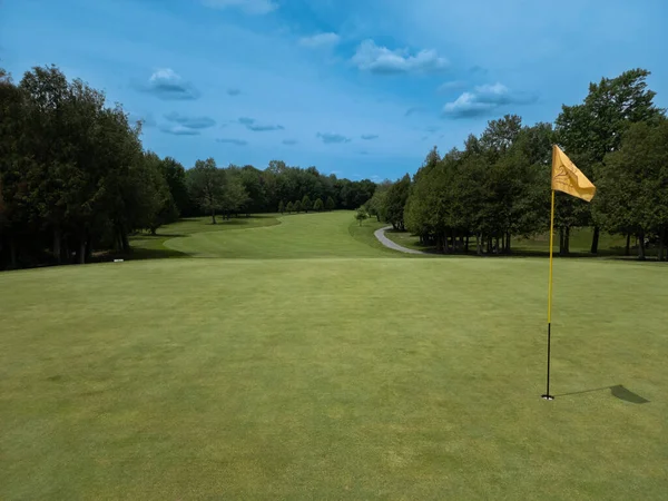 Nice View Canadian Golf Club Quebec — Fotografia de Stock