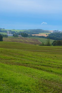  countryside landscape in the province of Quebec