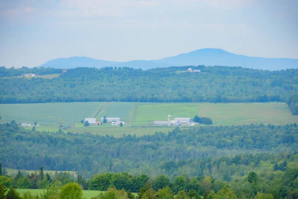  countryside landscape in the province of Quebec