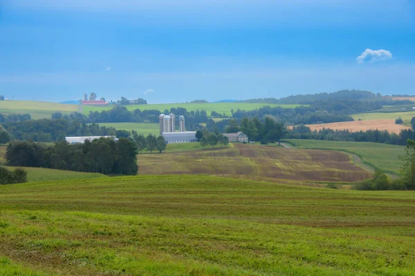  countryside landscape in the province of Quebec