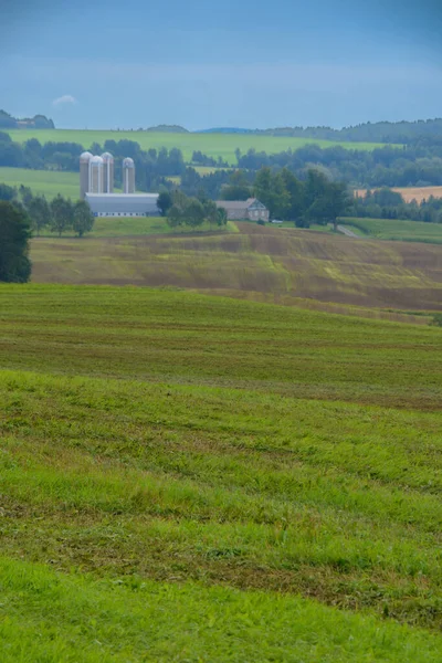 countryside landscape in the province of Quebec