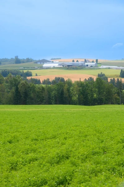  countryside landscape in the province of Quebec