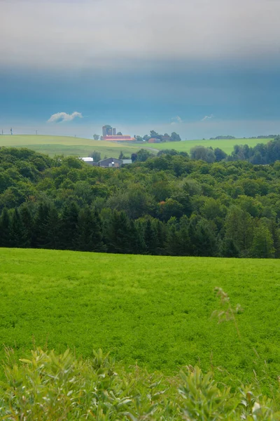  countryside landscape in the province of Quebec