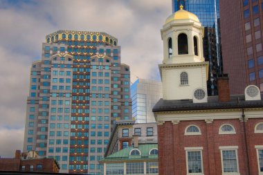 Boston City, ABD 'nin mimari detaylarına bakıyorum..