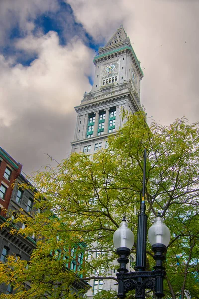 Detalhes Arquitetura Cidade Boston Nova York Eua — Fotografia de Stock