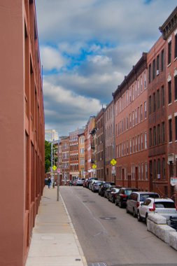 Boston, ABD, CIRCA 2022: Şehrin mimari ayrıntıları.