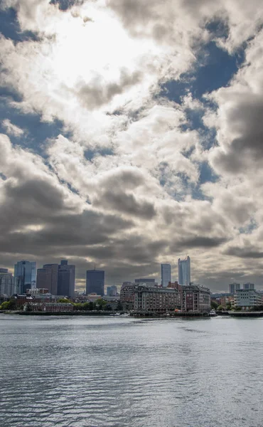 Boston Eua Circa 2022 Detalhes Porto Boston Durante Dia — Fotografia de Stock