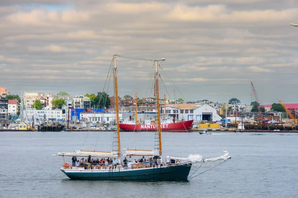 Boston Usa Circa 2022 Detalles Del Puerto Boston Durante Día —  Fotos de Stock