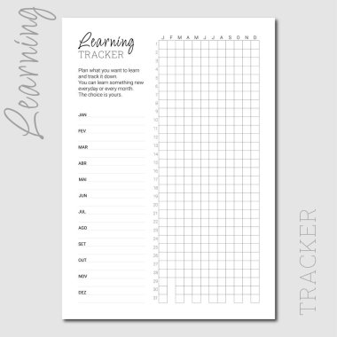 Basit tasarım planlayıcıları ve takip cihazları koleksiyonundan her gün kullanıma, temel ev ihtiyaçlarına ve sağlık ihtiyaçlarına kadar takip cihazı öğrenmek. Özel tasarımlar için: www.renatapaulo.com