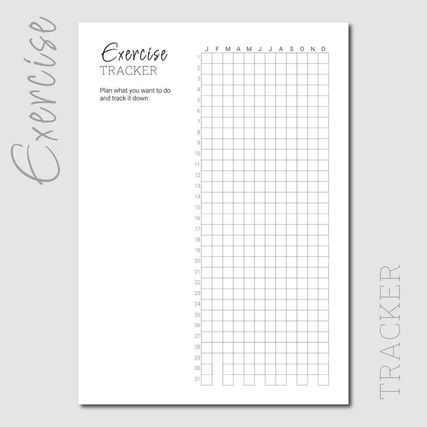 Basit tasarım planlayıcıları ve izleyicilerden oluşan bir koleksiyondan her gün kullanıma kadar egzersiz izleyicisi, ev gereksinimleri ve sağlık gereksinimleri. Özel tasarımlar için: www.renatapaulo.com