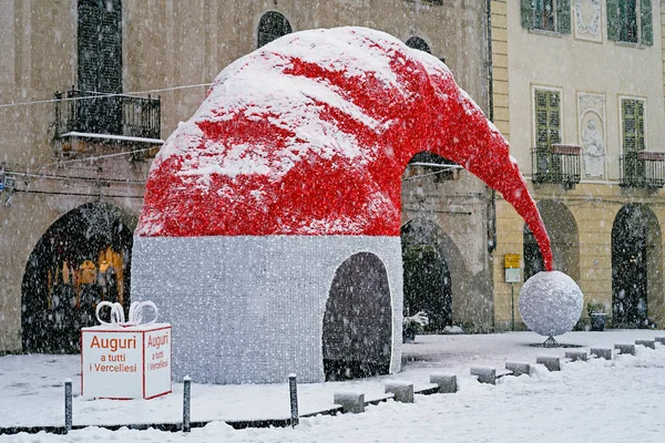 Işıklı Noel Baba başlığı