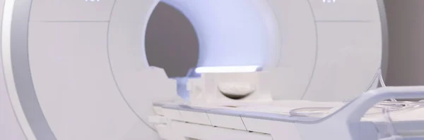 Nahaufnahme eines modernen Magnetresonanztomographen — Stockfoto