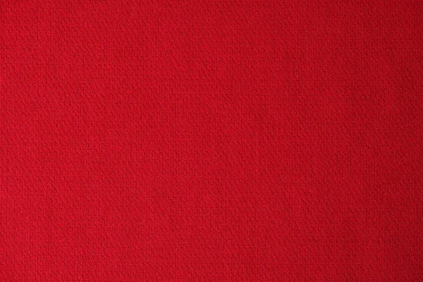 Вид Сверху Мягкого Гладкого Текстильного Материала Текстурированного Фона Естественный Красный — стоковое фото