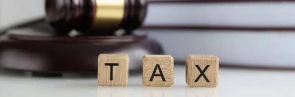 Tax Court Financial Crimes Investigations Closeup Paying State Income Tax — Foto de Stock