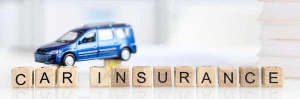 Car Insurance Reliable Quality Service Financial Compensation Car Accident Concept — Stock Photo, Image