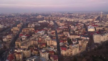 Romanya 'nın Bükreş Merkezinin Hava Görünümü Mimarisi, 