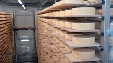 Çok fazla peynir peynir fabrikasında saklanmasını.